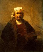 Rembrandt, Self-Portrait de35